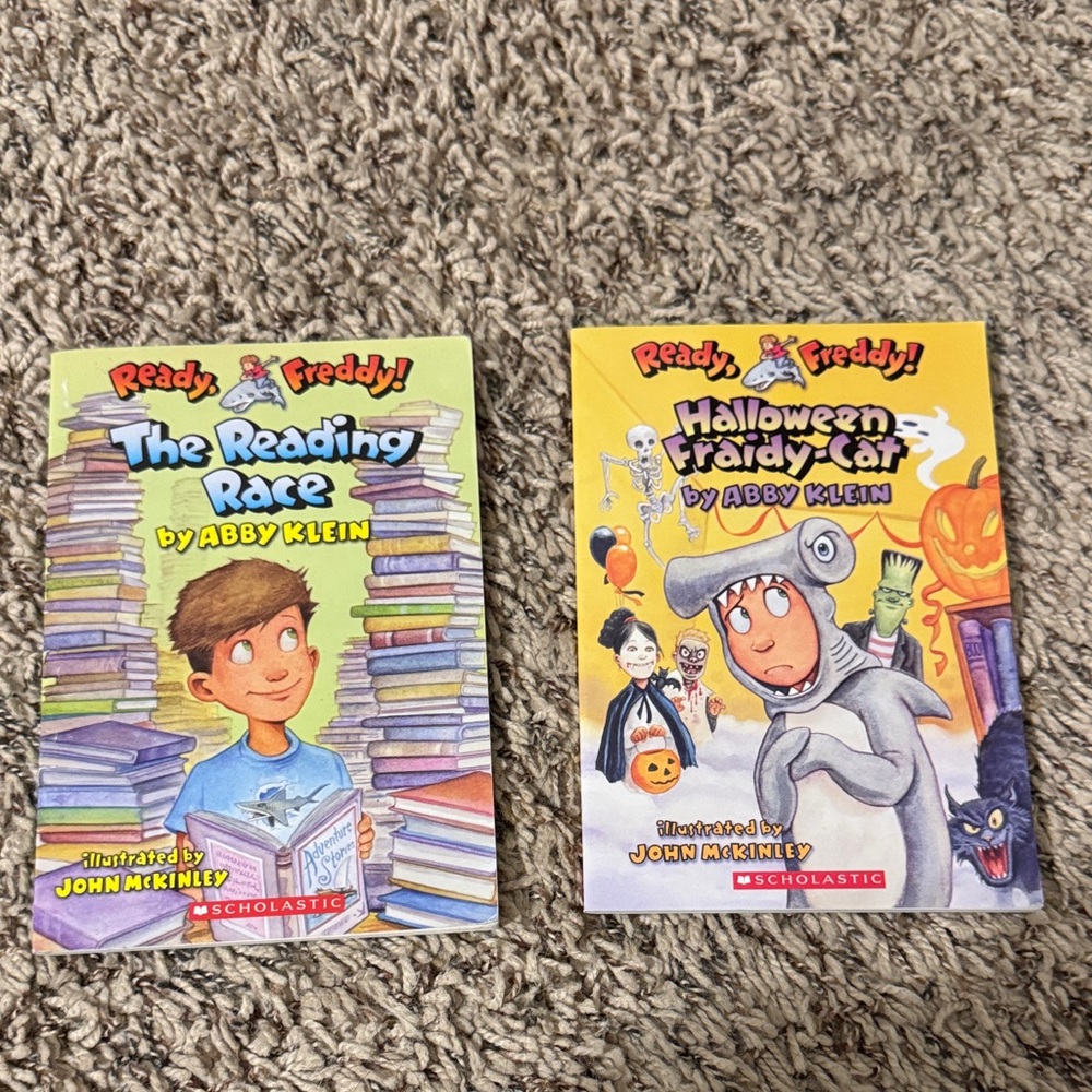 Scholastic Ready, Freddy! Book Pair - Yellow and Green